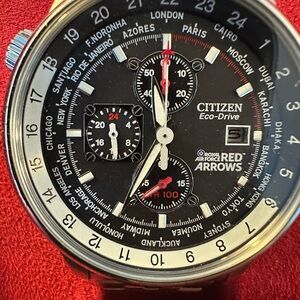 Citizen Eco-Drive Chronograph Watch -RAF Red Arrows edition
